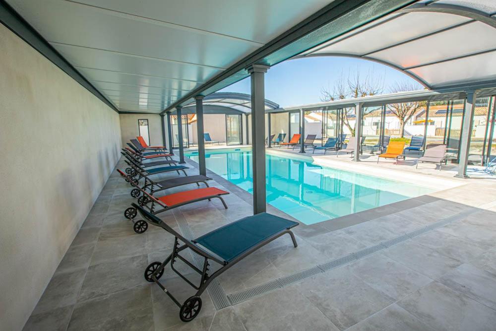 Le Pacha Maison Avec Piscine/Parking/Wifi/Plages 5Kms Les Mathes Kültér fotó